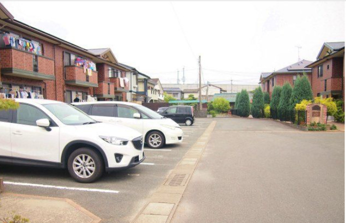 駐車場　駐車場が敷地内にございます