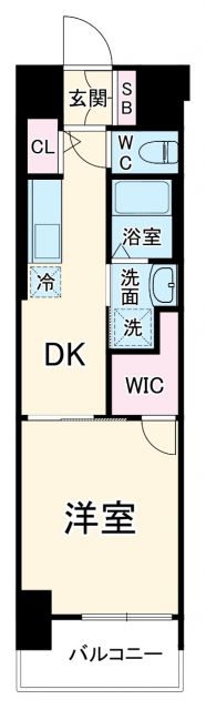 エステムコート名古屋ライブゲートの間取り写真