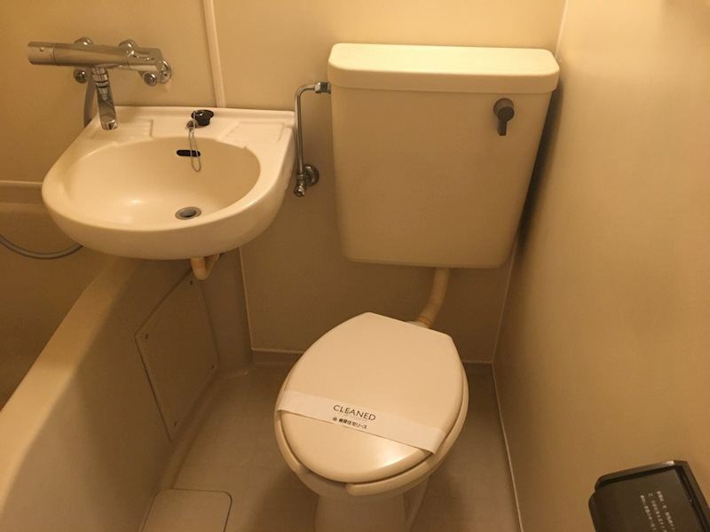 東急東横線 大倉山駅 徒歩2分 5階建 築40年のトイレ写真