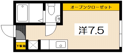 トワスール美の里の間取り