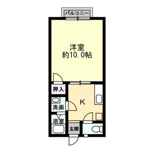 ラセーヌ湯布院の間取り