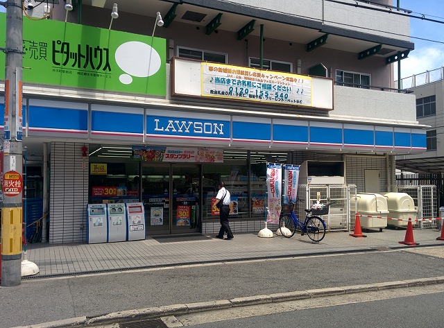 コンビニ　ローソン JR弁天町駅前店（コンビニ）まで707m