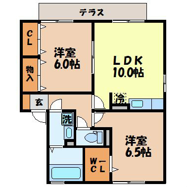 ウィルモア南が丘町の間取り