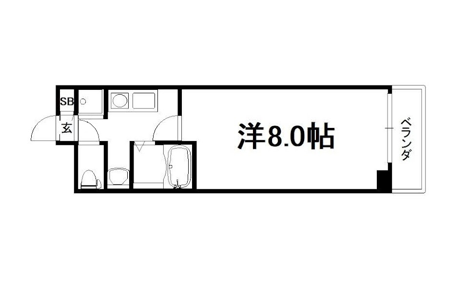 今出川アイビーハウスの間取り