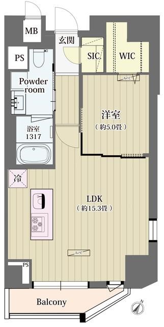 シュトラーレ神山町の間取り