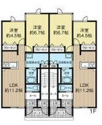 R・K南高前の間取り