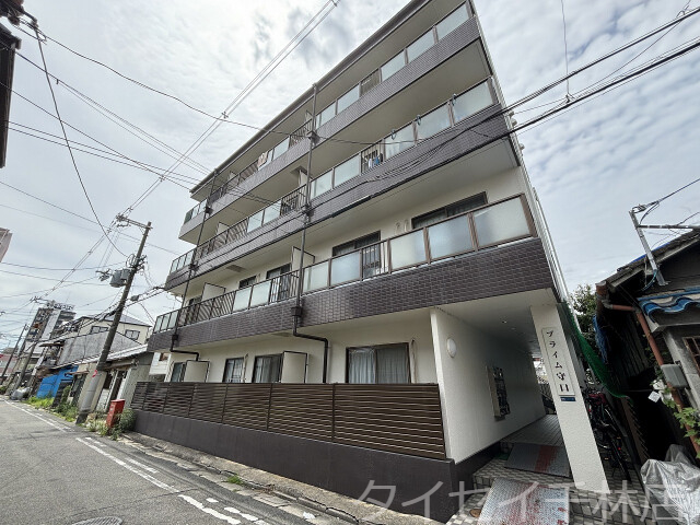 【守口市梅園町のマンションの建物外観】