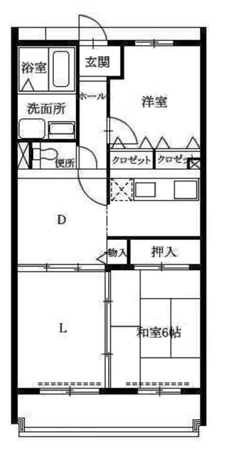 ディーズコートの間取り