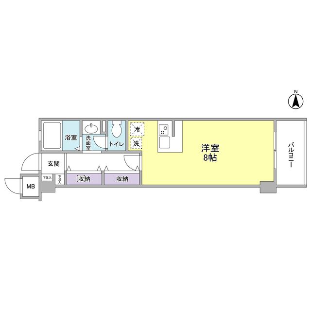 セイジュプレイスの間取り