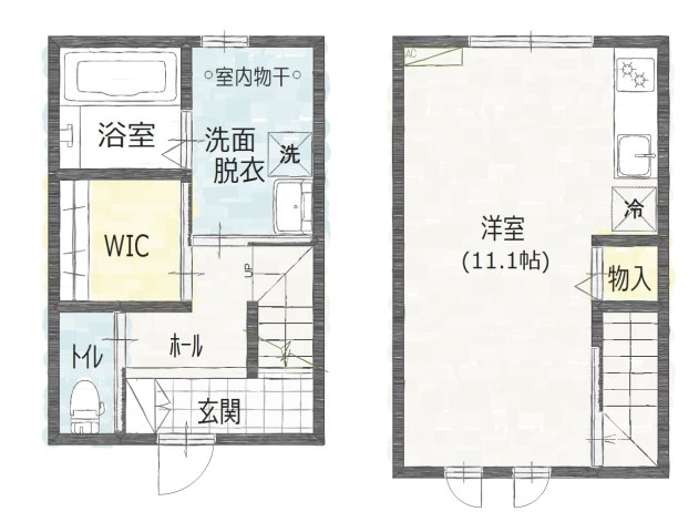 OPT12の間取り