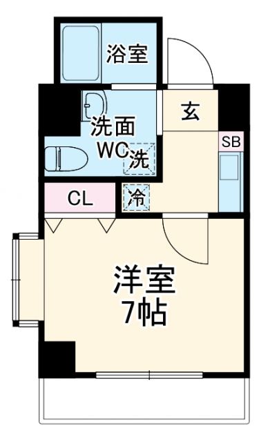 さいたま市南区別所のマンションの間取り