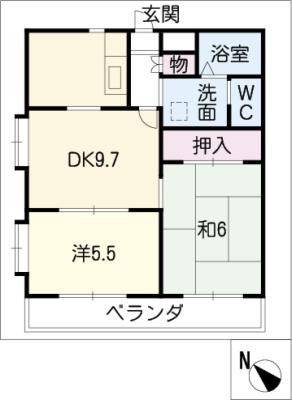 グレースヒルズの間取り