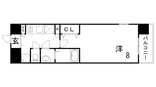 W-STYLE神戸IIの間取り