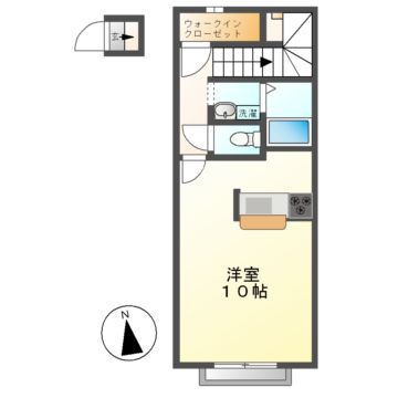 レオネクスト　イルカフォーネの間取り