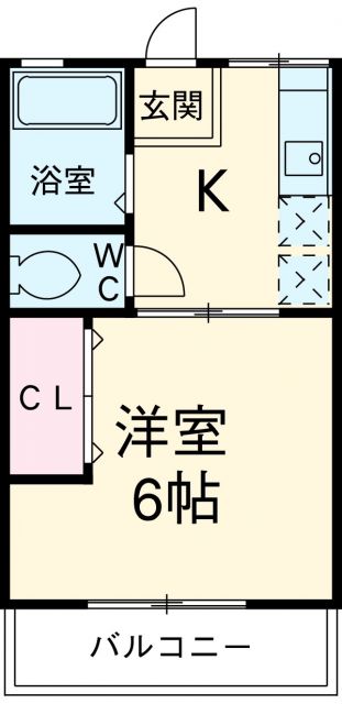 ソレイユ平和の間取り