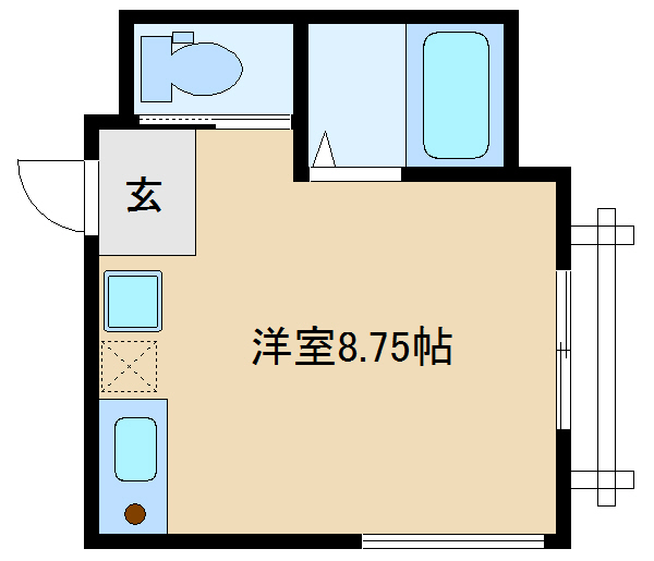 Station Side 恵我之荘の間取り