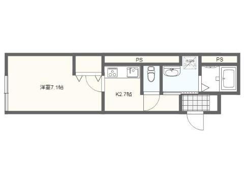 ラコルタ　ブローンの間取り