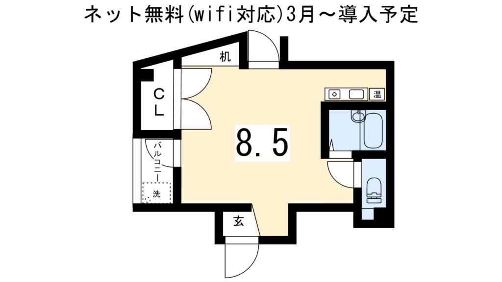 シェモアIIの間取り