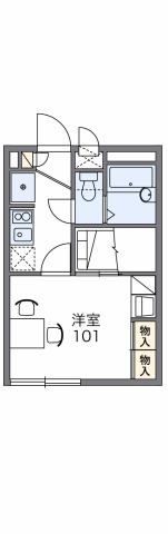 藤沢市羽鳥のアパートの間取り