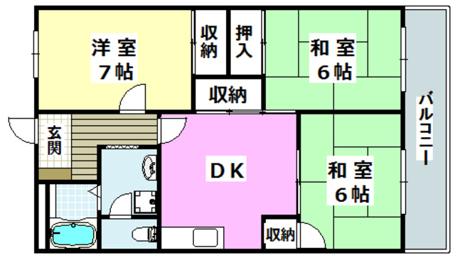 グランドピア木内の間取り