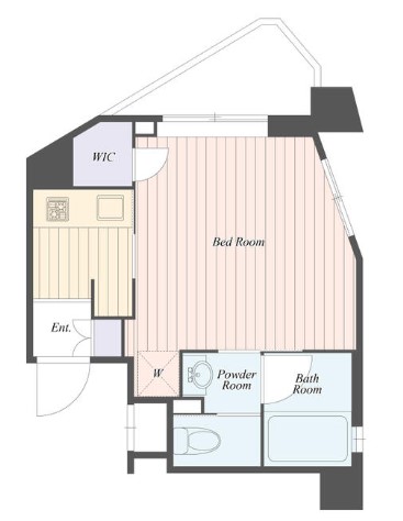 Ｂ　ＣＩＴＹ　ＡＰＡＲＴＭＥＮＴ　ＳＵＧＩＮＡＭＩ　ＴＡＫＡＩＤＯの間取り