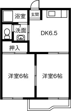 フォーブル野田Iの間取り