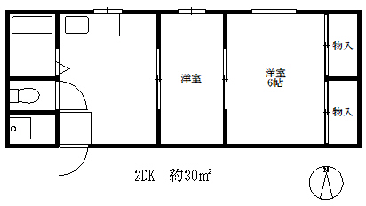 風早ビルの間取り