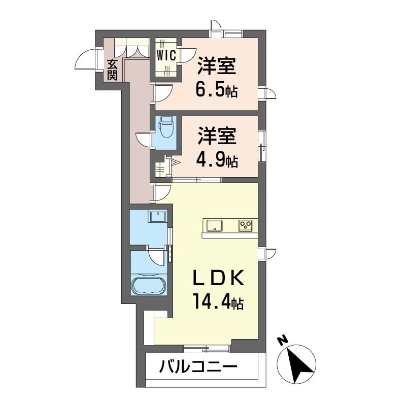 セントリビエ板橋の間取り