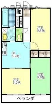 ストークマンション富士の間取り