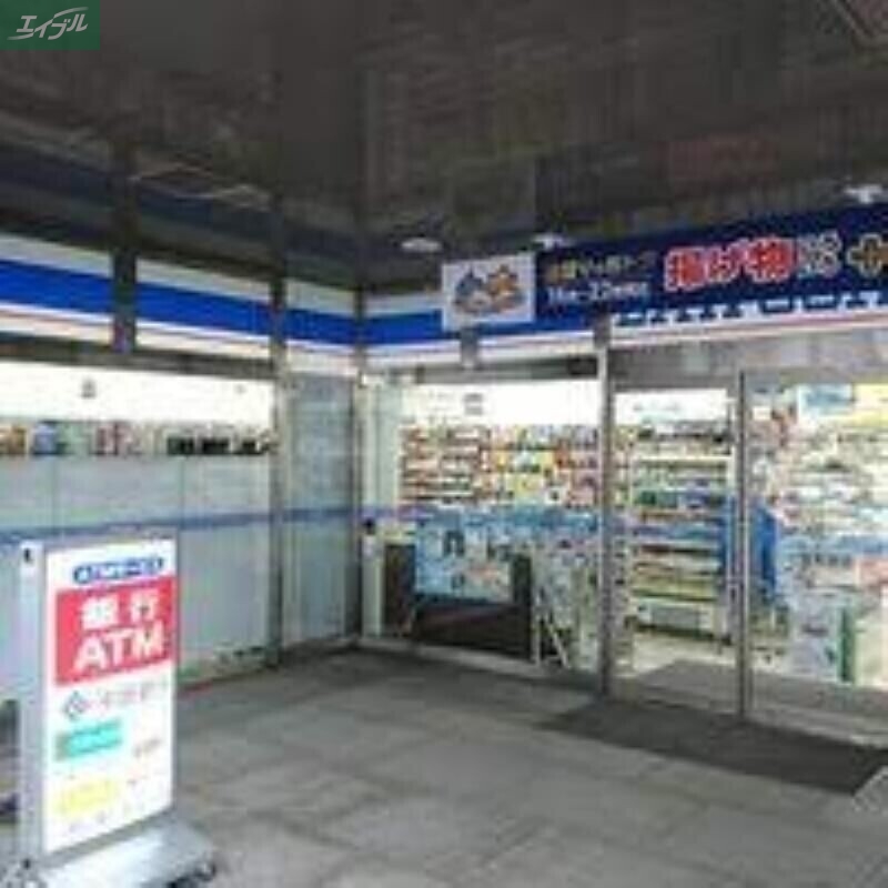 コンビニ　ローソン岡山磨屋町店（コンビニ）まで160m