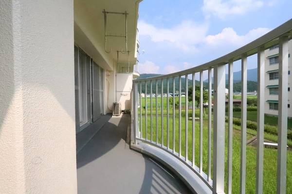 バルコニー　ビレッジハウスの同一物件・同一タイプの間取りの写真です