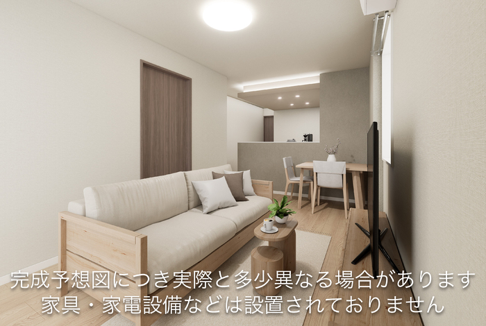 ＪＲ山陽本線 北長瀬駅 徒歩5分 3階建 築1年の居間写真