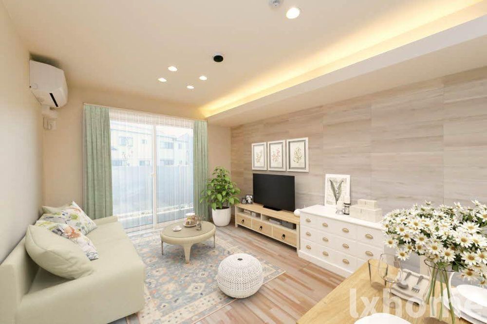 居室・リビング　こちらのリビングで趣味の時間をお楽しみください