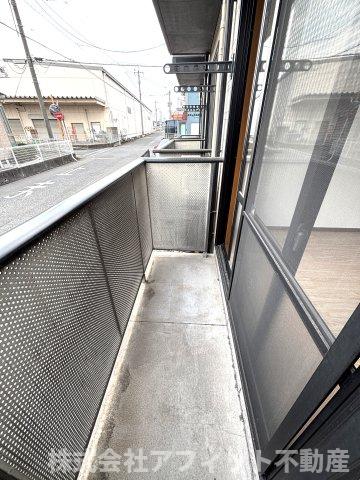 バルコニー　南西向き
