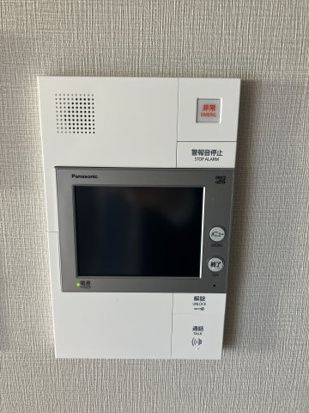 セキュリティ　☆モニター付きインターホン☆