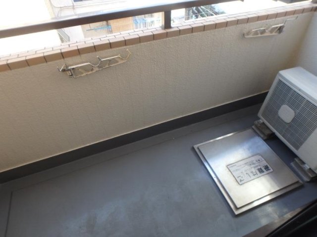 バルコニー　落ち着いた時間を過ごせるバルコニーです