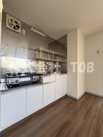 キッチン　ガス2口