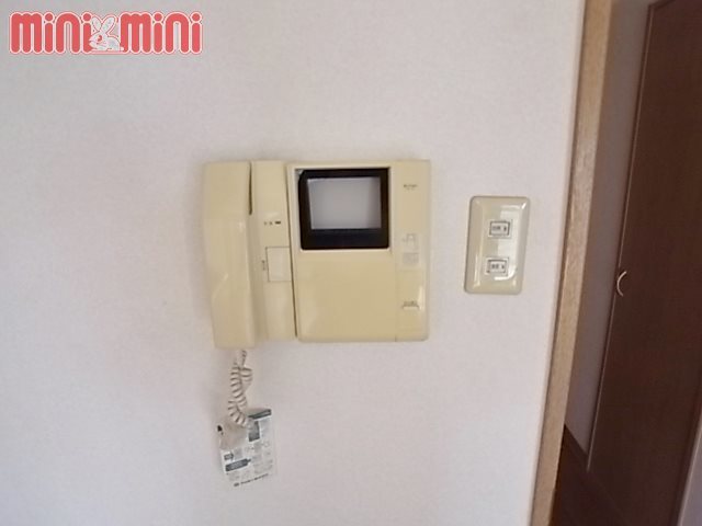 セキュリティ　モニター付きです