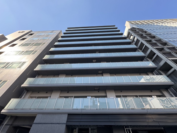 建物外観　建築中