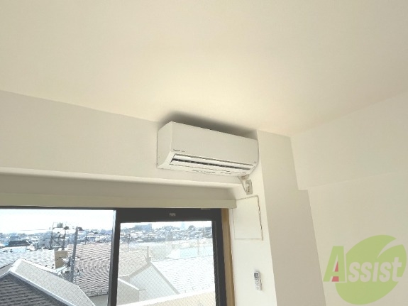 その他設備　エアコンになります。寒暖対策も安心ですね。