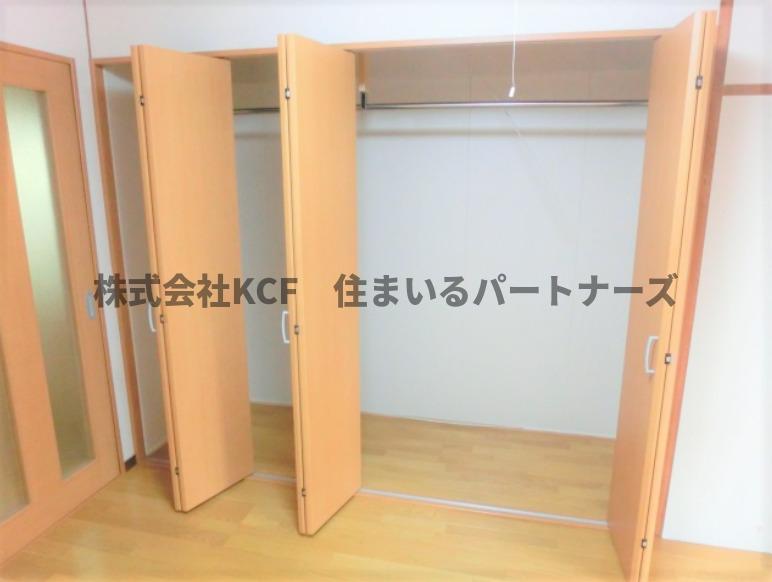 収納　たっぷりとした収納スペースです