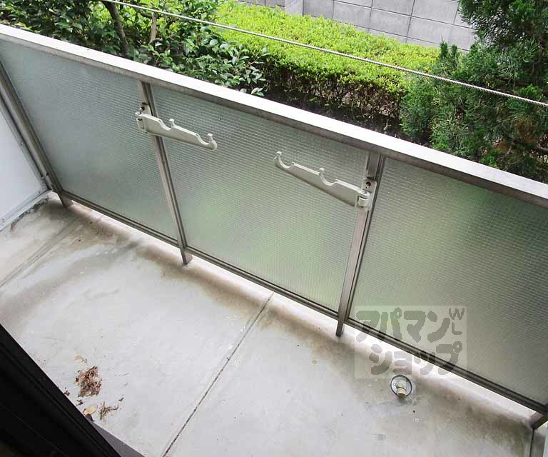 バルコニー　１２１号室の写真です。