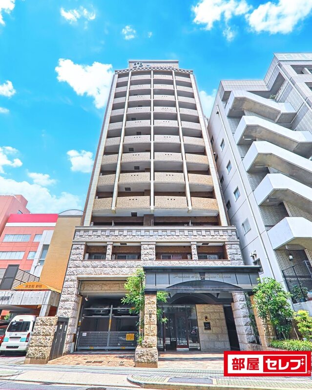 建物外観　名古屋駅に近く、セキュリティも高いマンションです