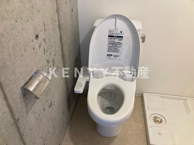 トイレ　ゆったりとした空間のトイレです