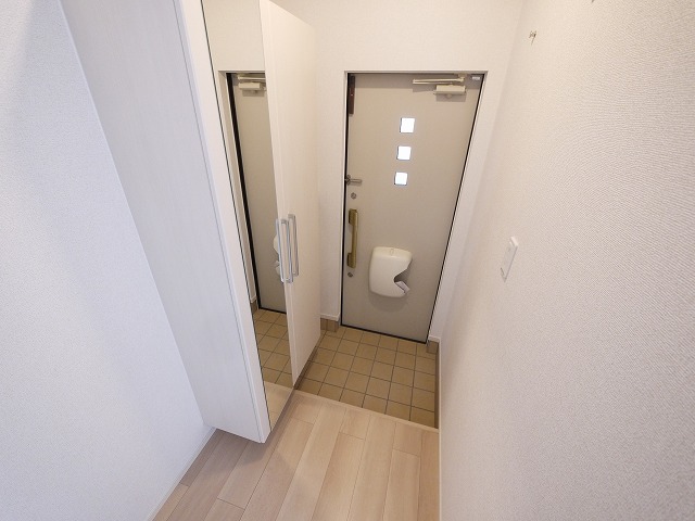玄関　ゆったりとした玄関です