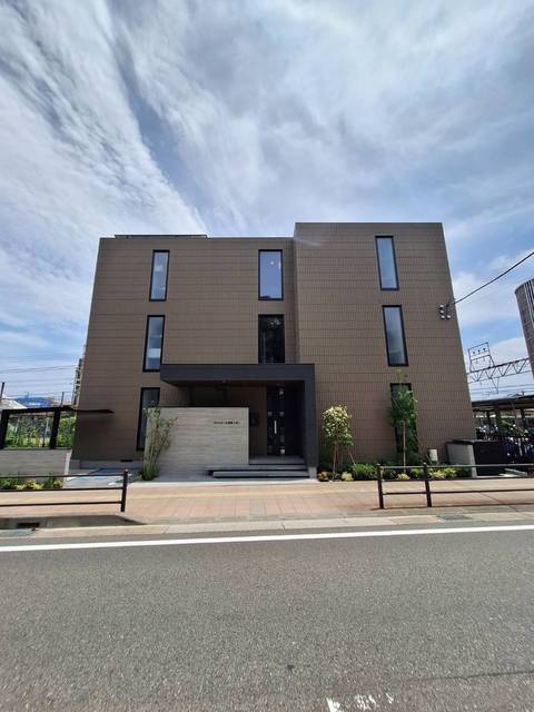 建物外観　耐震耐火旭化成へーベルメゾン　２０２４．６完成　ＺＥＨ―Ｍ対