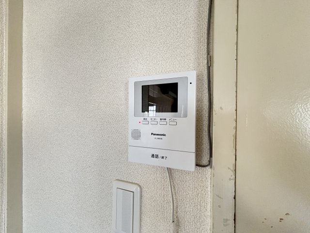 セキュリティ　安心のモニター付きインターホン★