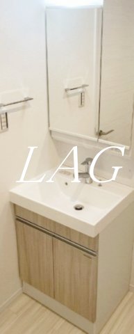 洗面設備　洗面台です。（同仕様です。）