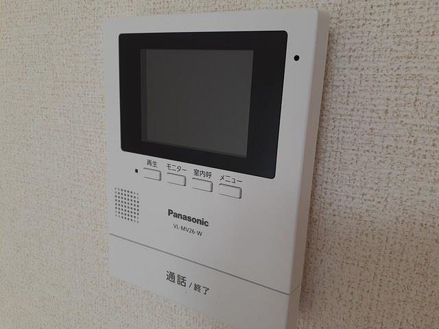 セキュリティ　モニター付きインターホン