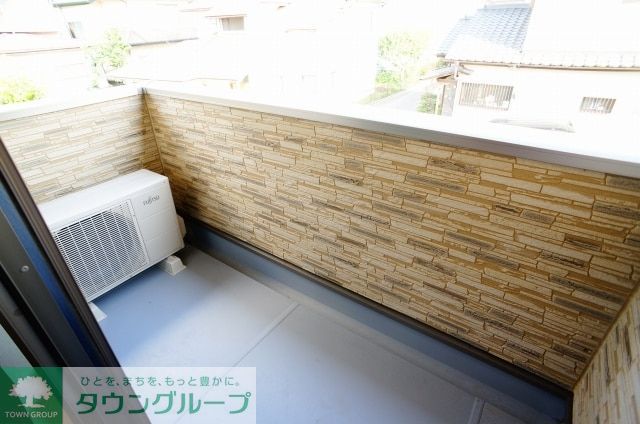 バルコニー　庭